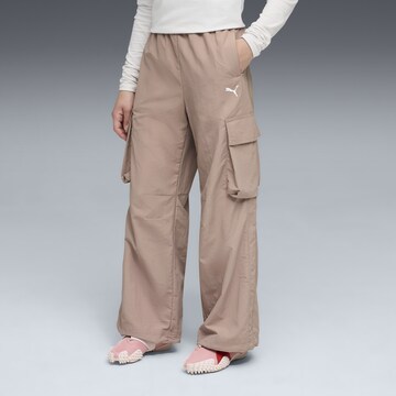 Loosefit Pantalon 'T7 ' PUMA en beige