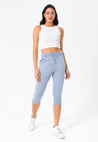 Felix Hardy Tapered Workout Pants in Blue