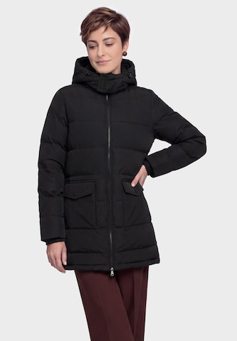 Usha - Chaqueta de invierno en negro: frente