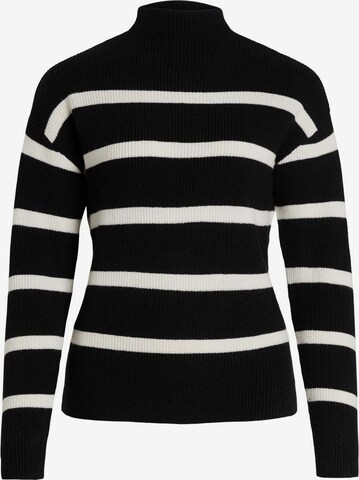 VILA Sweater in Black: front