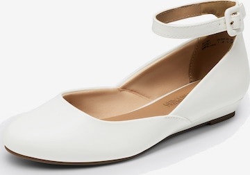 Ballerines 'DREAM PAIRS Ballerinas Damen Flache Schuhe Damen' Dream Pairs en blanc : devant