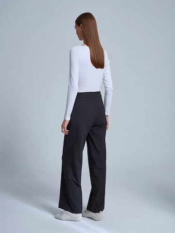 Wide Leg Pantalon Dilvin en gris