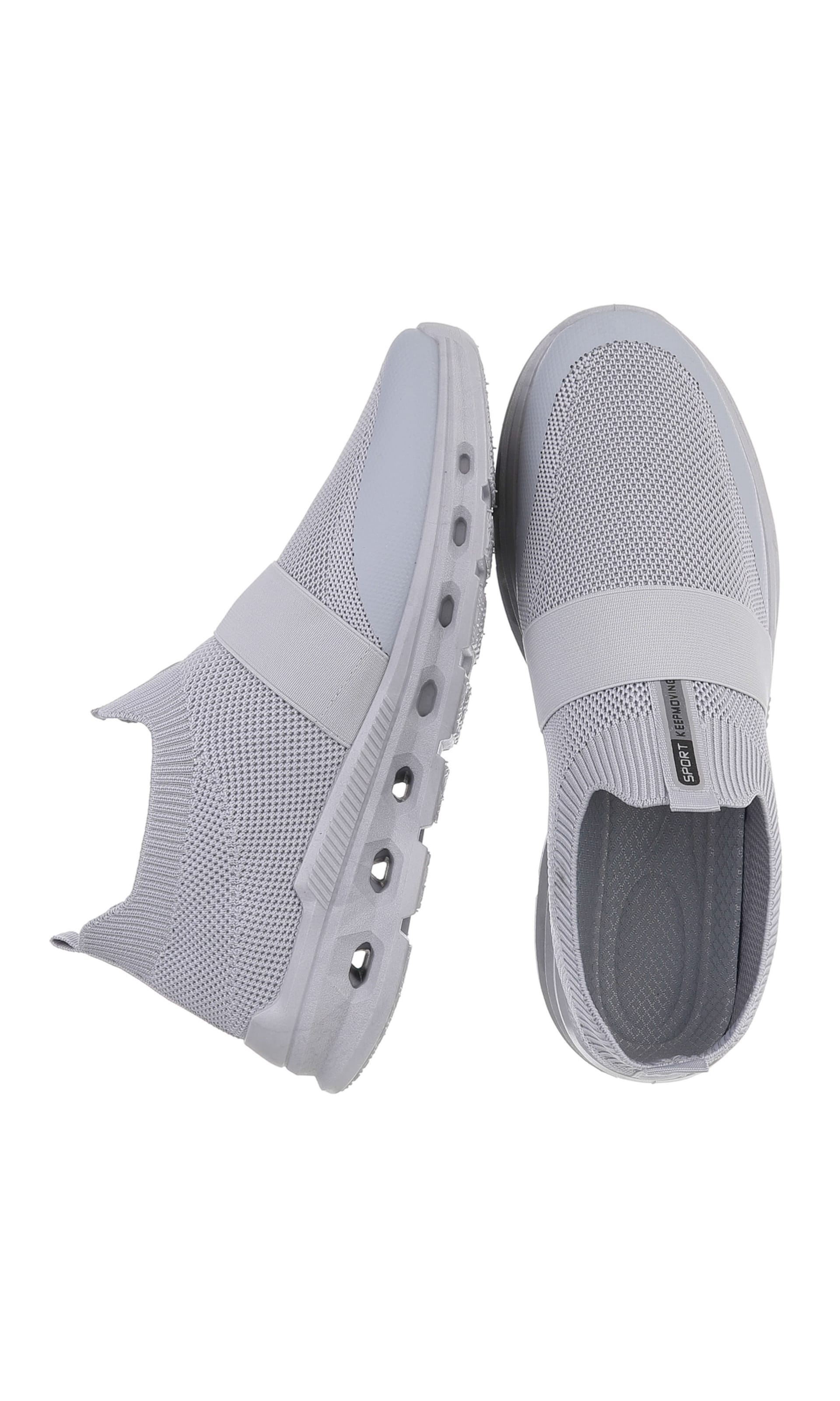 CoolWalk Slip-Ons in Grey