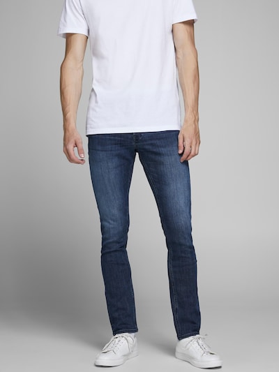 JACK & JONES Džíny 'Glenn' - tmavě modrá, Model/ka