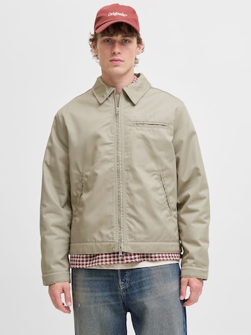 JACK & JONES Between-Season Jacket in Grey: front