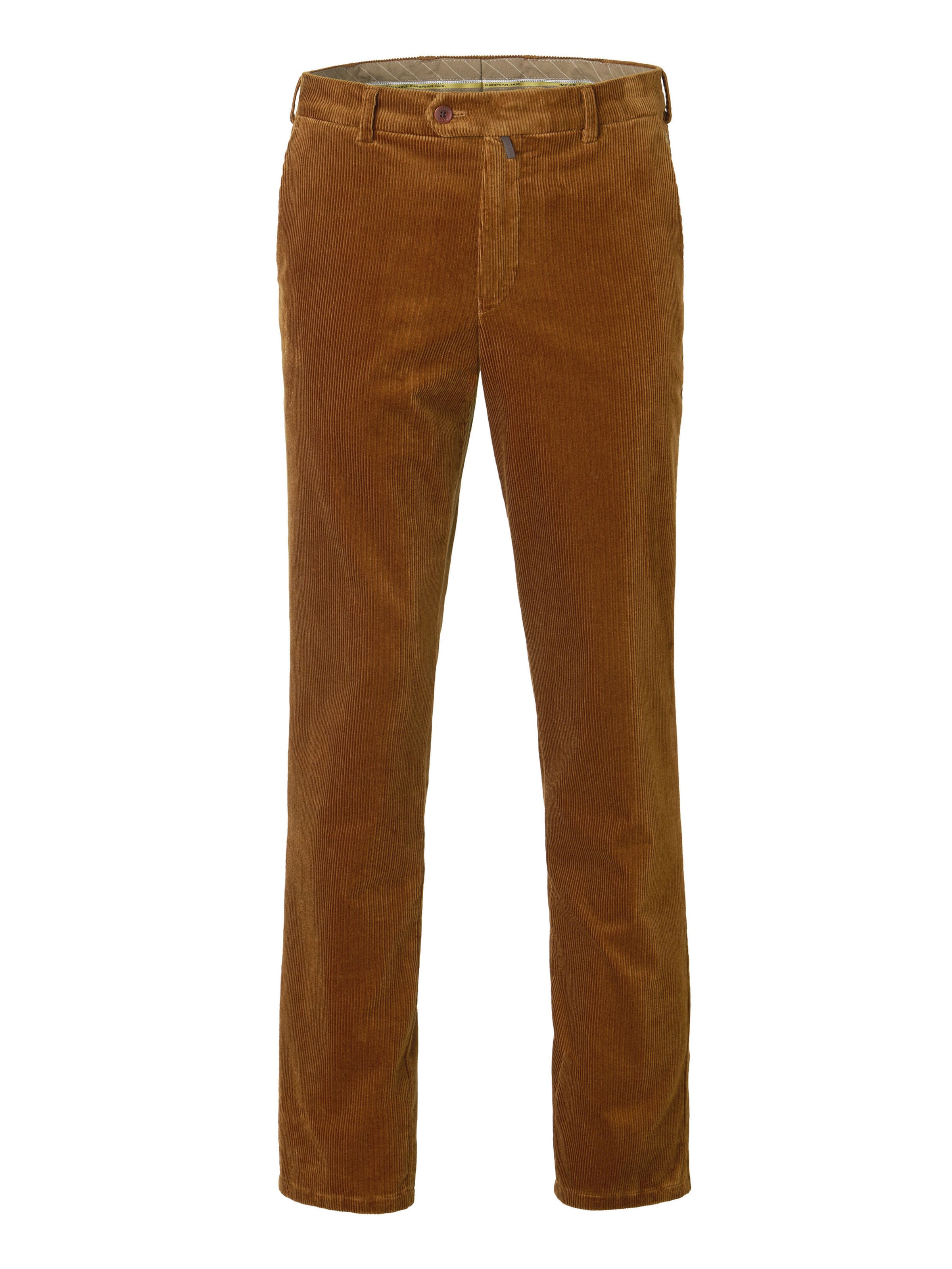 Regular Pantalon chino 'Roma 2-8621' MEYER en marron : devant