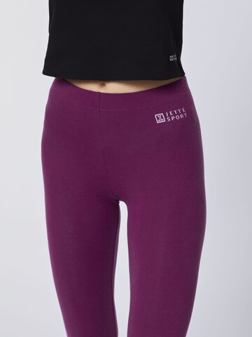 Jette Sport Skinny Leggings in Purple