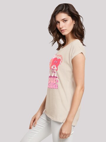 F4NT4STIC Shirt 'Love And Coffe Valentinstag' in White