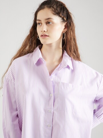 Fransa Blouse 'POPPA' in Lila