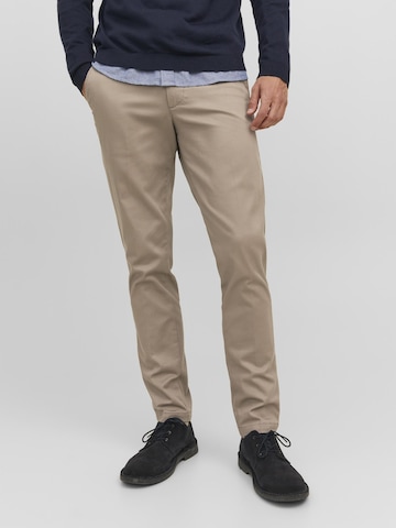 JACK & JONES Regular Chino 'Marco' in Beige: voorkant