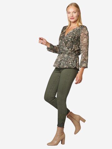 KOROSHI Blouse in Mixed colours