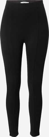 Skinny Leggings 'Marieke' de la ABOUT YOU pe negru: față