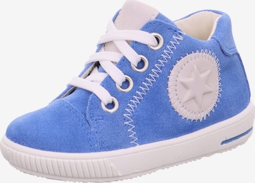 SUPERFIT - Zapatos primeros pasos 'Moppy' en azul: frente