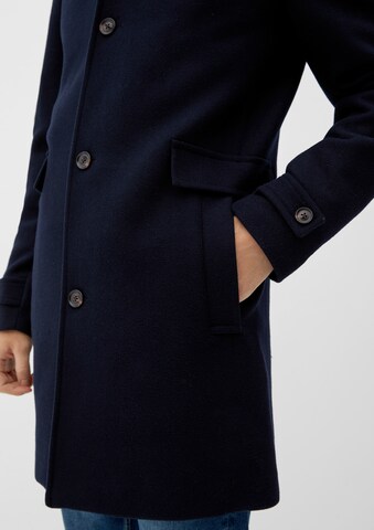 s.Oliver Between-Seasons Coat in Blue