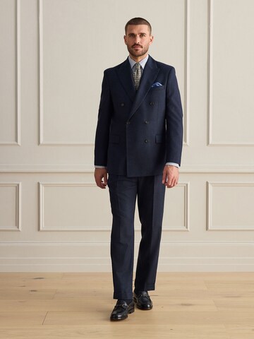 regular Pantaloni con pieghe di Next in blu