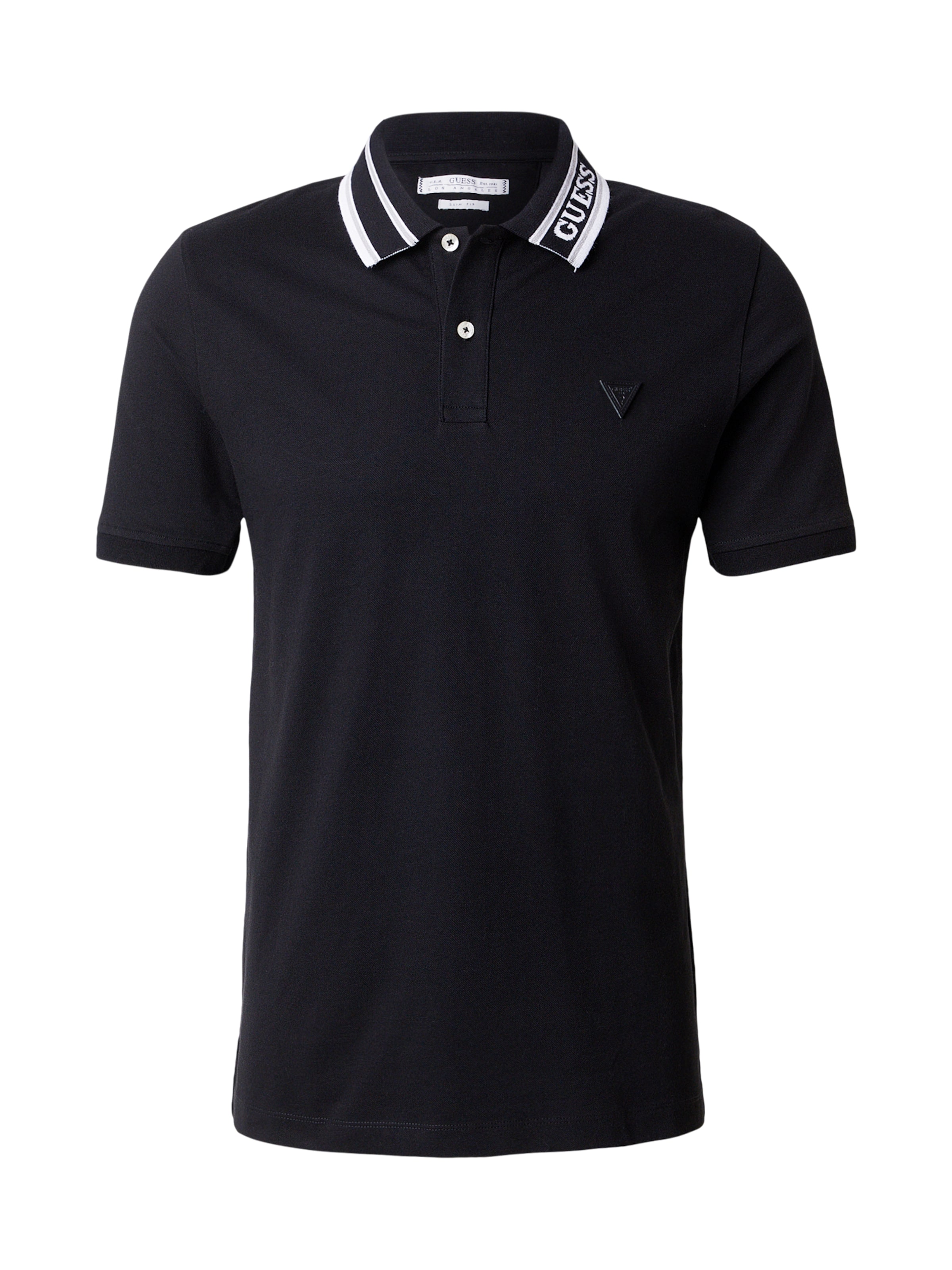 T-Shirt 'LYLE' GUESS en noir : devant