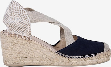 Desa Espadrilles in Blau: Vorderseite