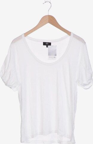 7 for all mankind Top & Shirt in S in White: front