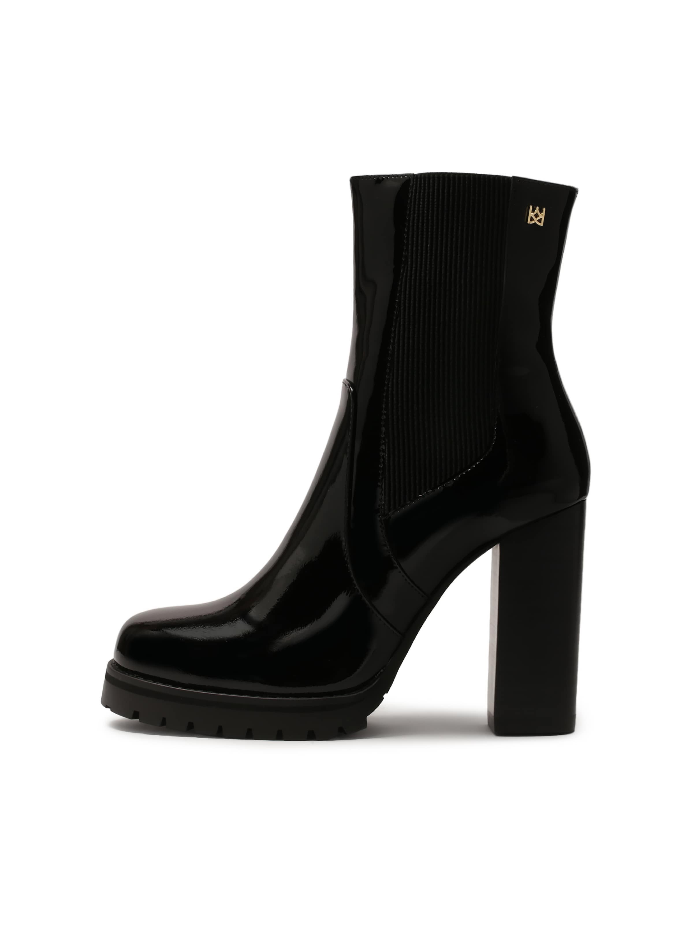 Kazar Ботинки в Черный: спереди