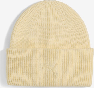 PUMA Sportmütze 'Wardrobe Essentials' in Gelb: Vorderseite
