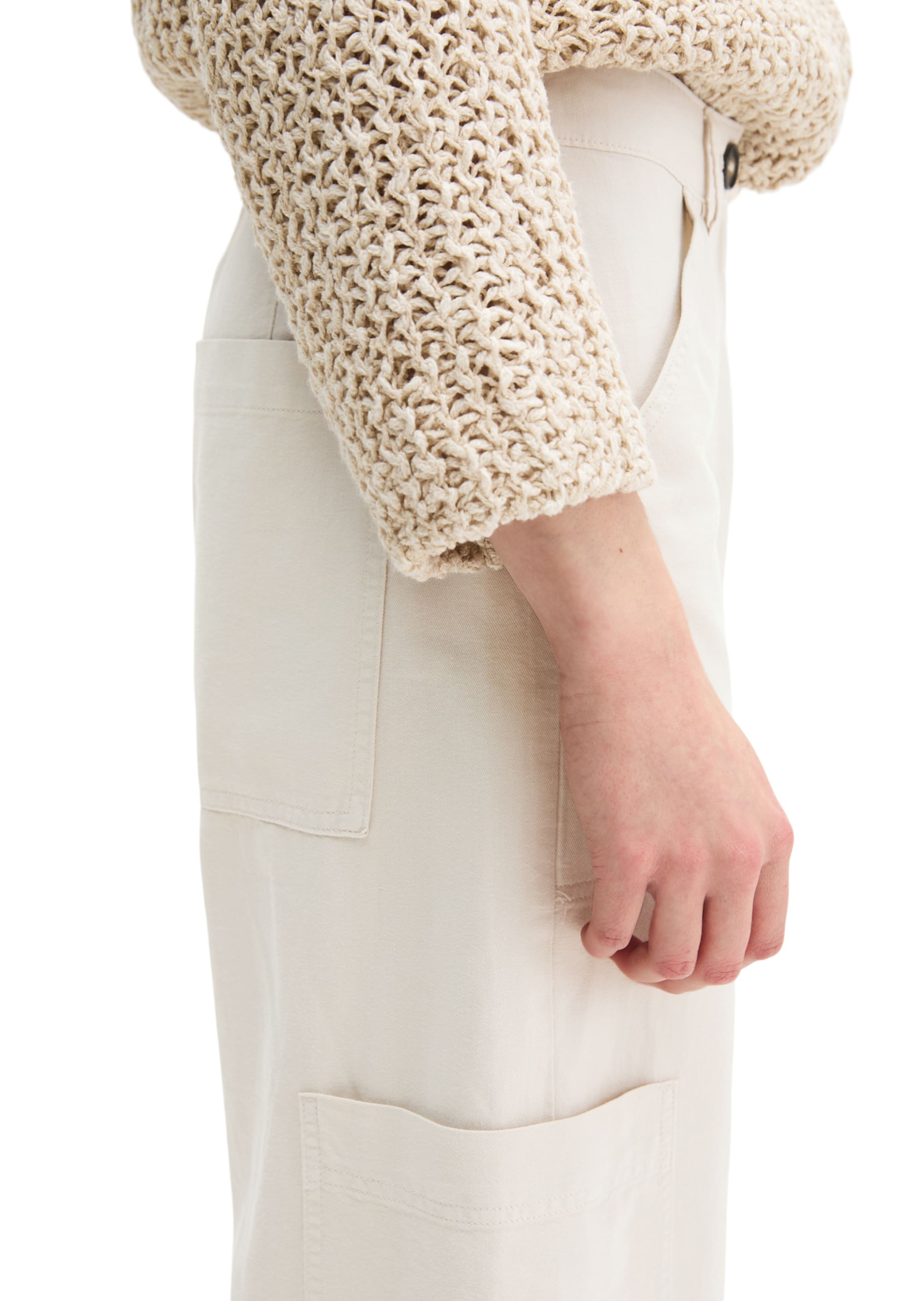 Barrel Pantalon cargo Marc O'Polo en gris