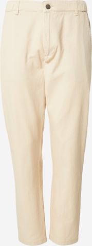 Effilé Pantalon chino 'Lysin' INDICODE JEANS en beige : devant