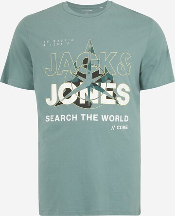 Jack & Jones Plus Shirt in Grijs: voorkant