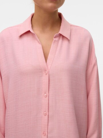 VERO MODA Blouse 'VMMelanry' in Pink
