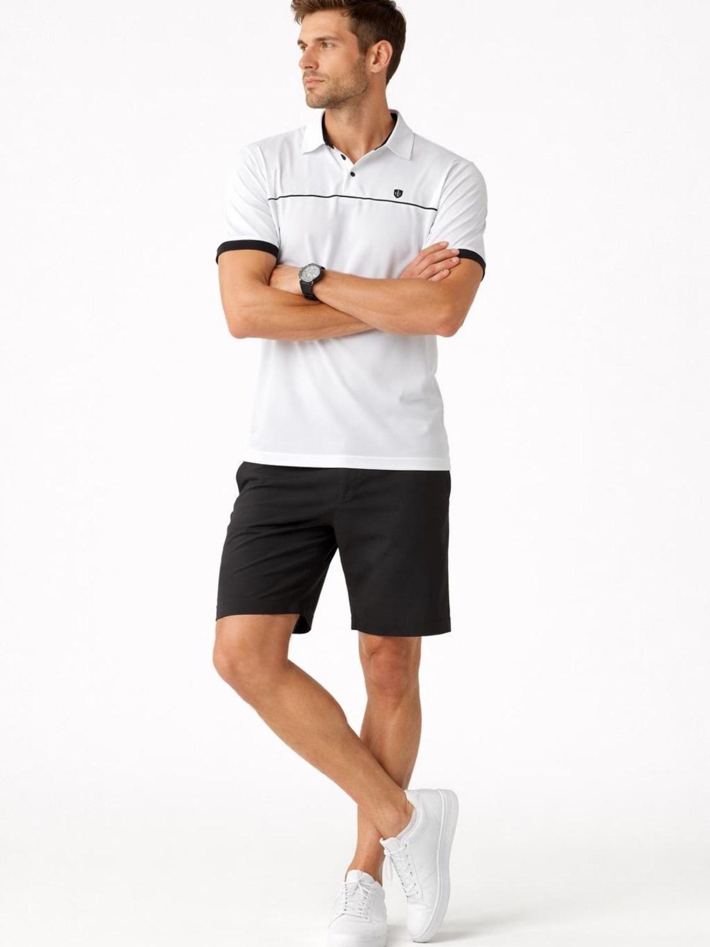 Cocain Underwear Shirt 'Poloshirt' in White
