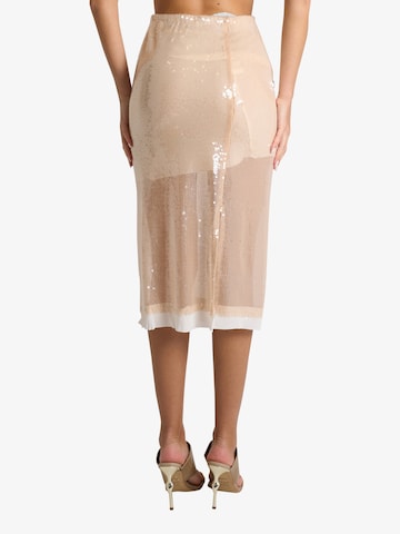 HAVE ONE Midi Röcke in Beige
