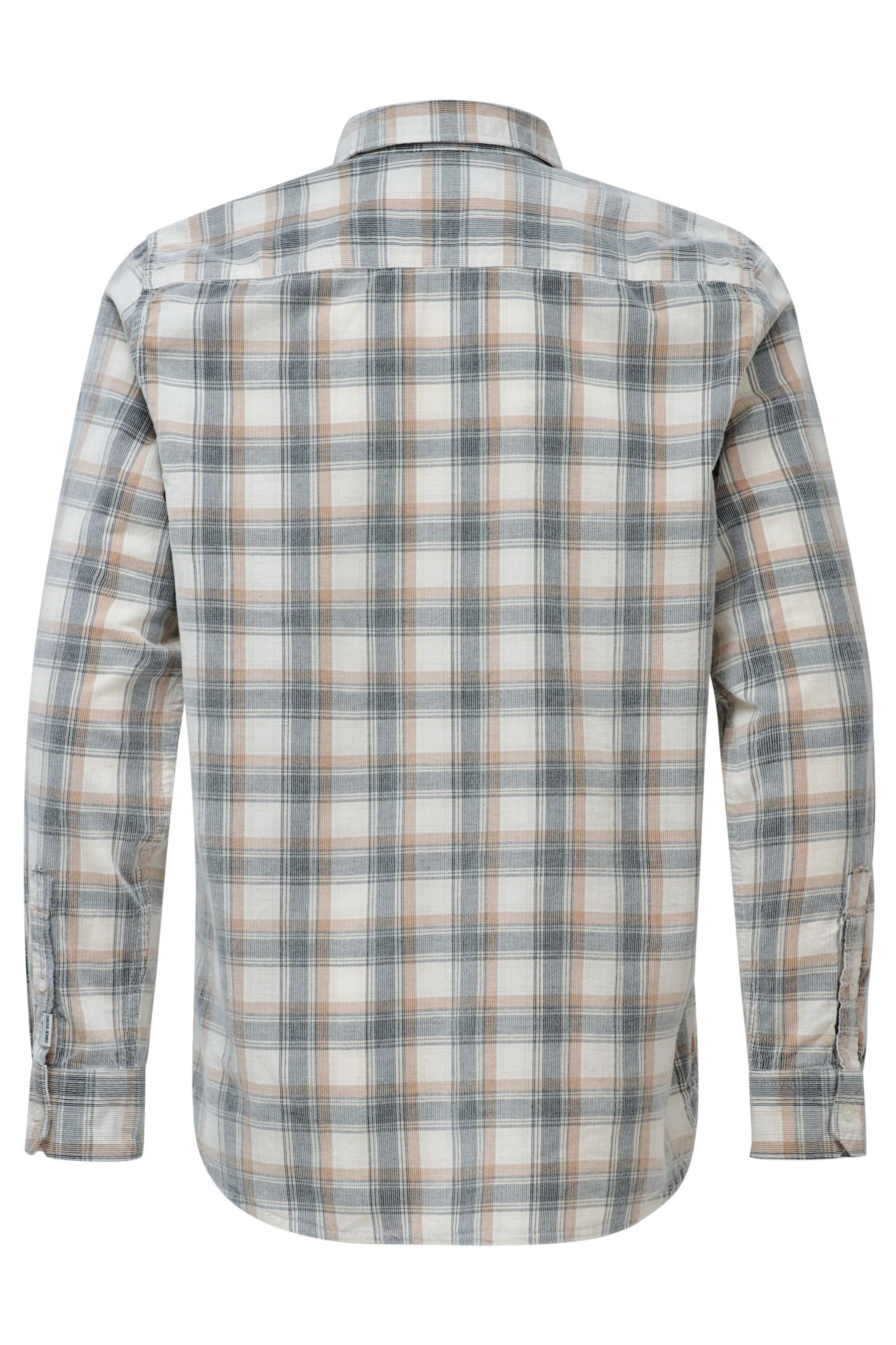 Salsa Jeans Comfort fit Overhemd in Beige