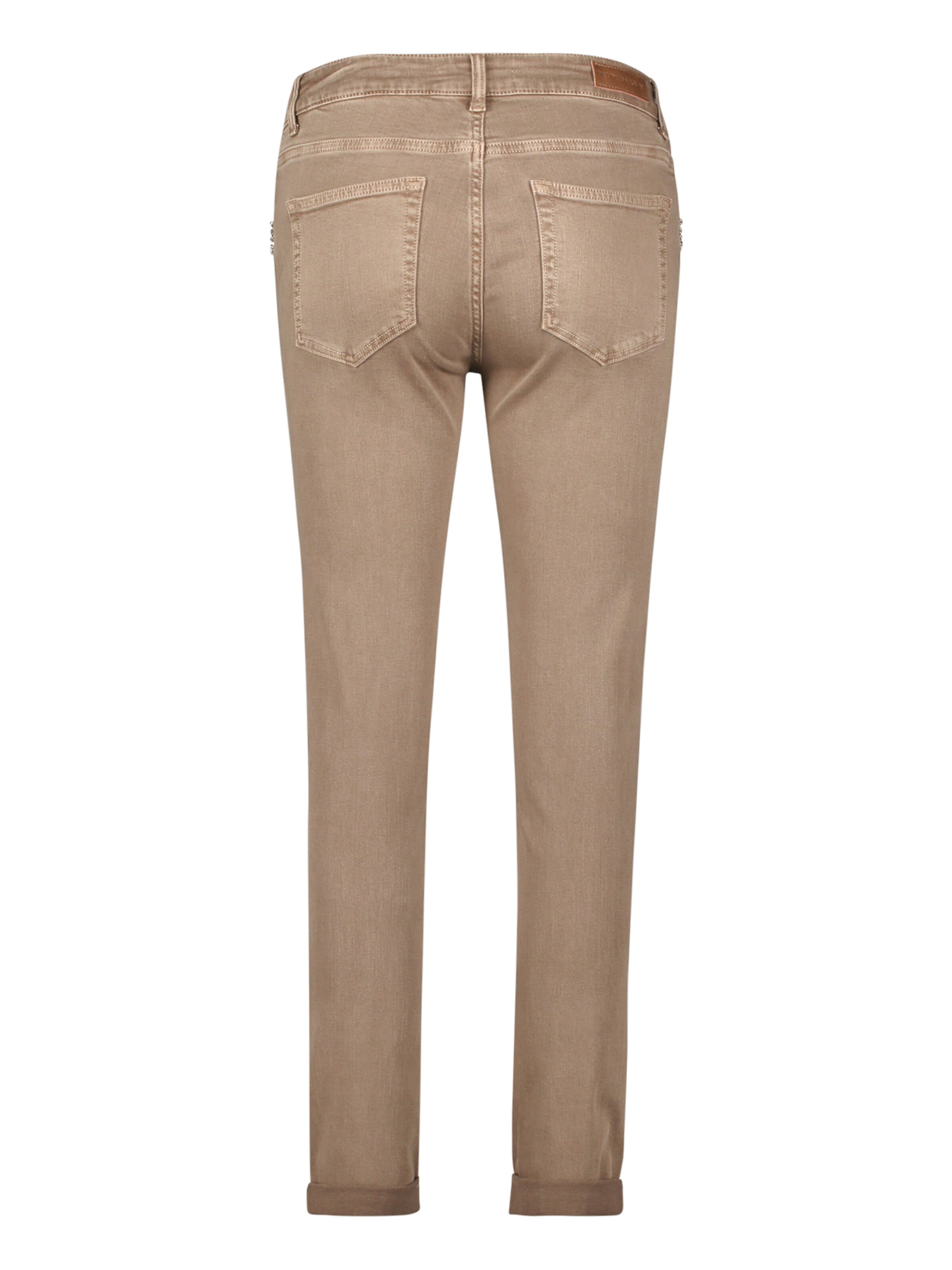 Coupe slim Jean Betty Barclay en marron