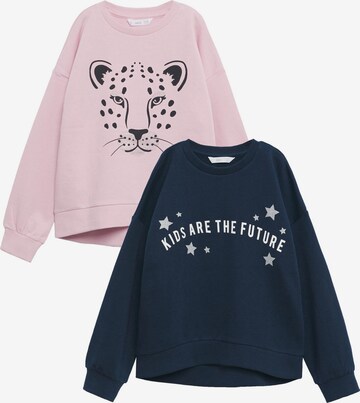 MANGO KIDS Sweatshirt 'Dublinip' in Blau: predná strana