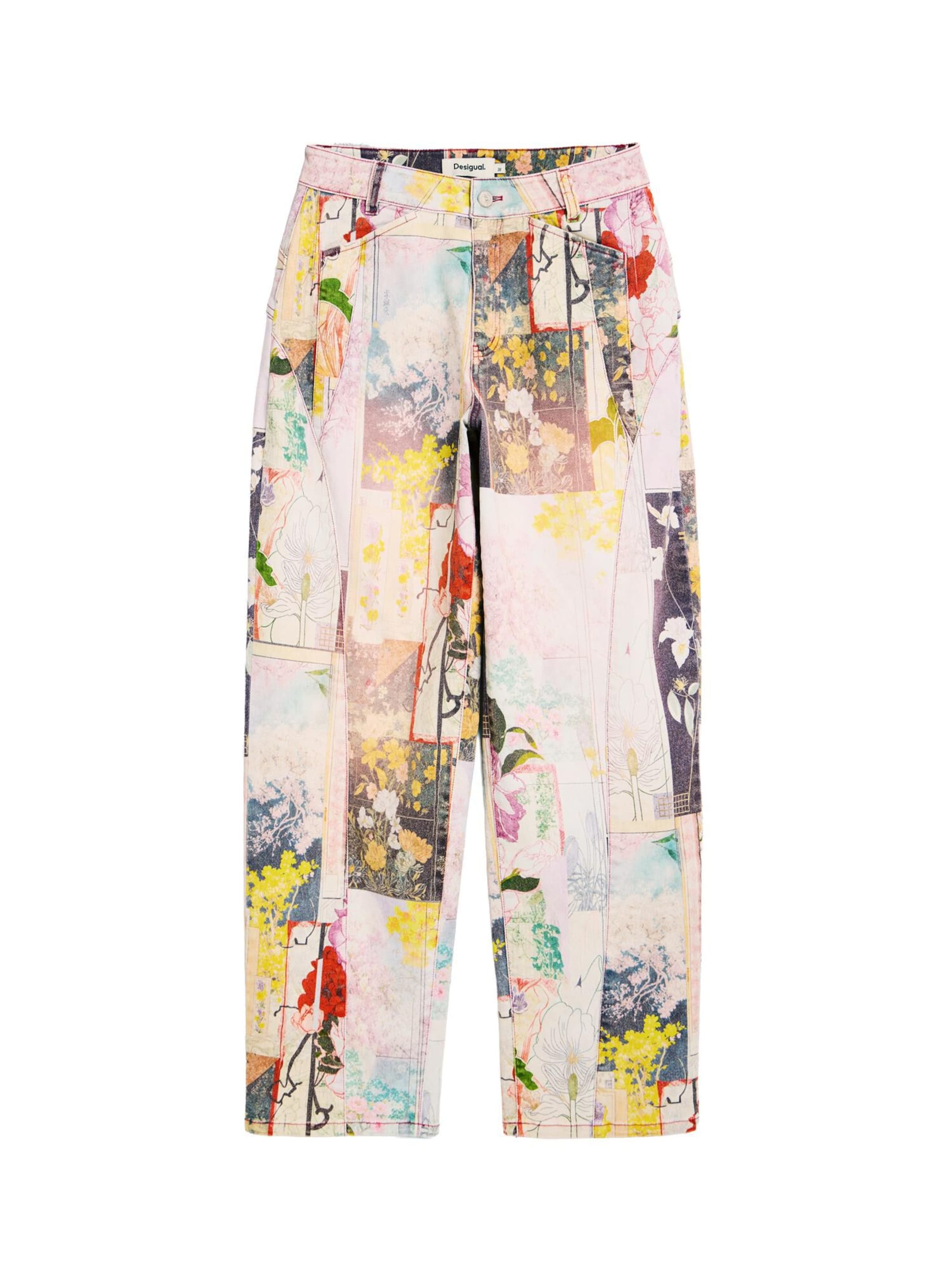 Desigual Barrel Jeans in Mischfarben: Vorderseite