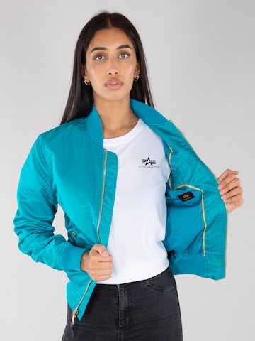 ALPHA INDUSTRIES Přechodná bunda – modrá