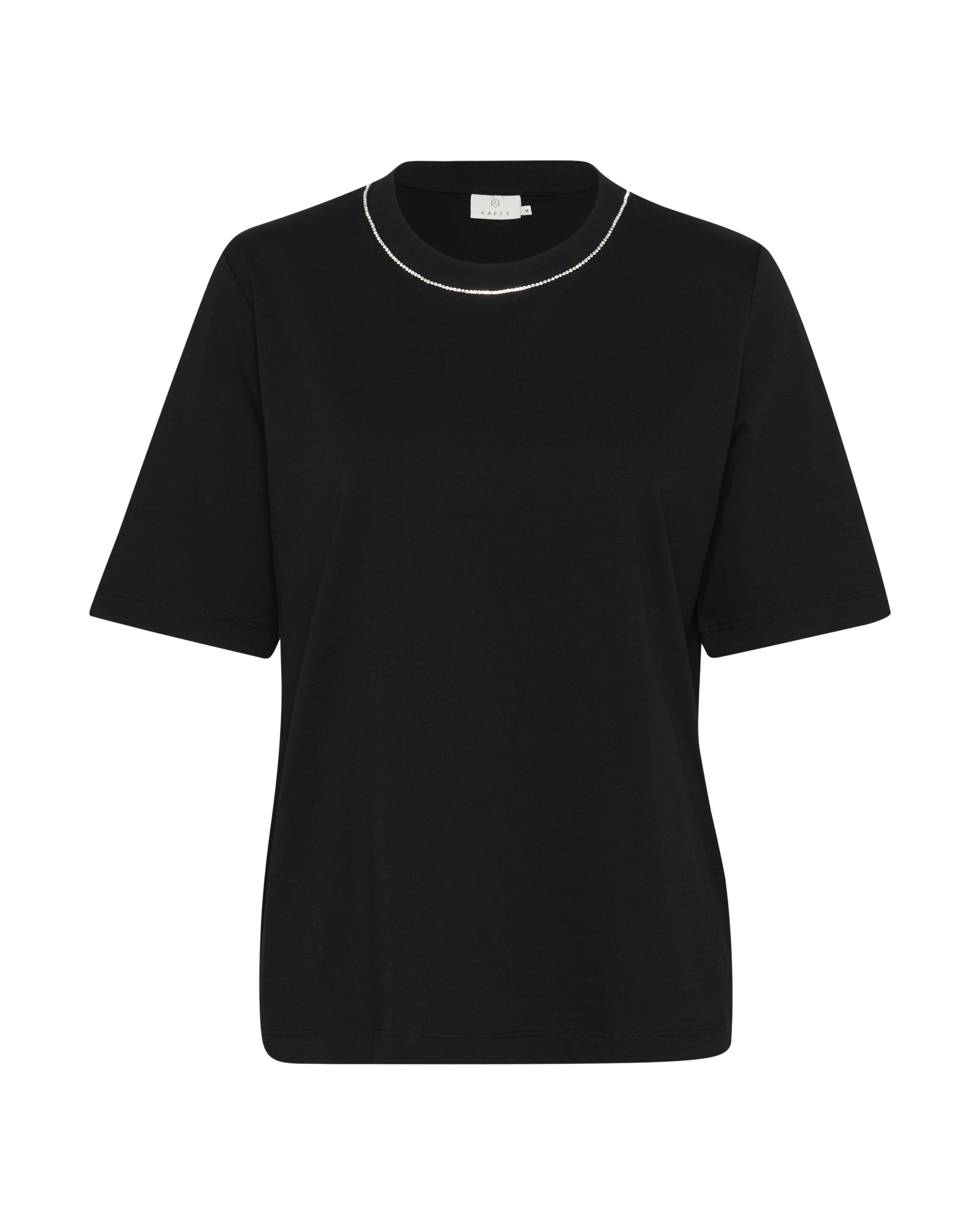 Kaffe T-Shirt 'KA Ivana' in Schwarz: Vorderseite