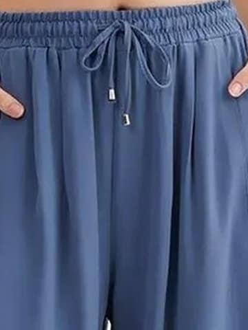 Wide Leg Pantalon MixRay en bleu