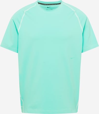 NIKE Functioneel shirt 'Axis' in de kleur Mintgroen / Wit, Productweergave