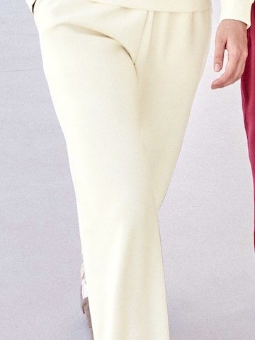 Gisela Tapered Bukser i hvid: forside