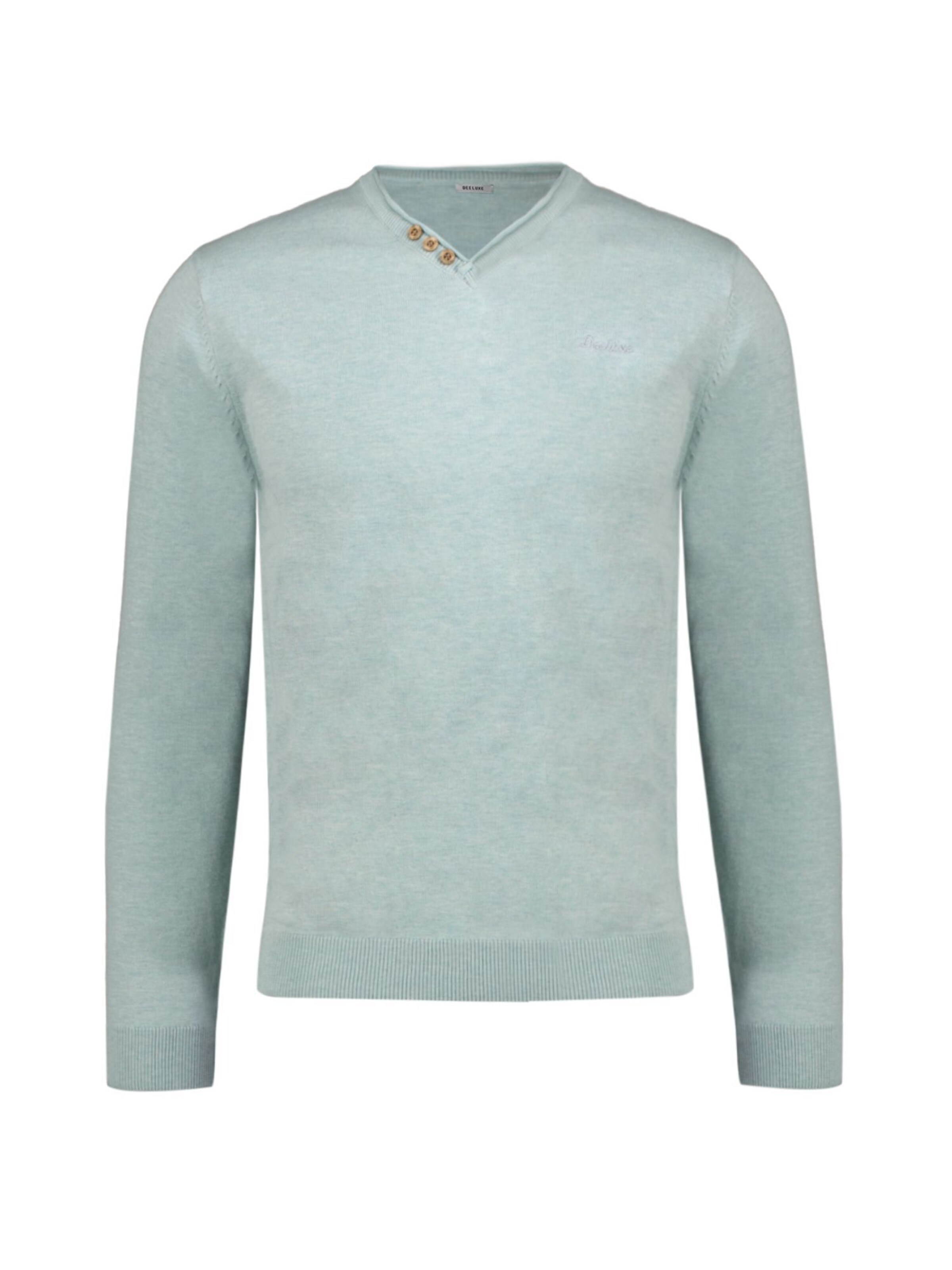 Deeluxe Pullover 'Single' in Grün: Vorderseite