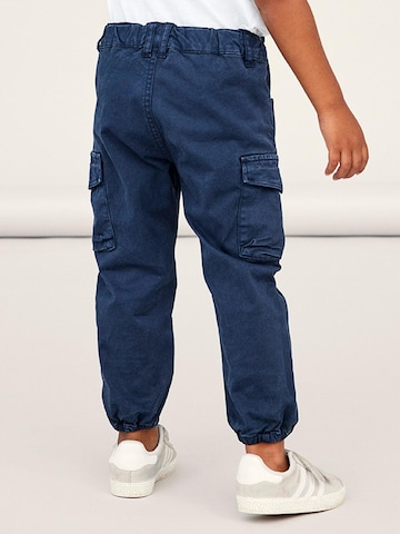 Effilé Pantalon 'Bob' NAME IT en bleu