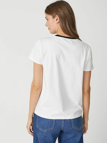 T-shirt 'Siara' co'couture en noir