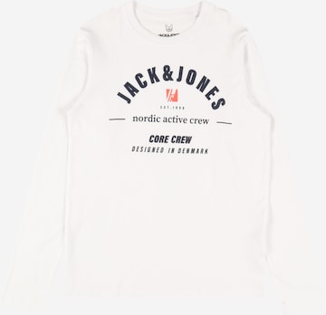 Jack & Jones Junior Paita 'SPRING' värissä valkoinen: edessä