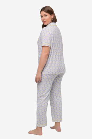Ulla Popken Pyjama in Wit