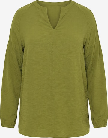 Studio Untold Tunic in Green: front