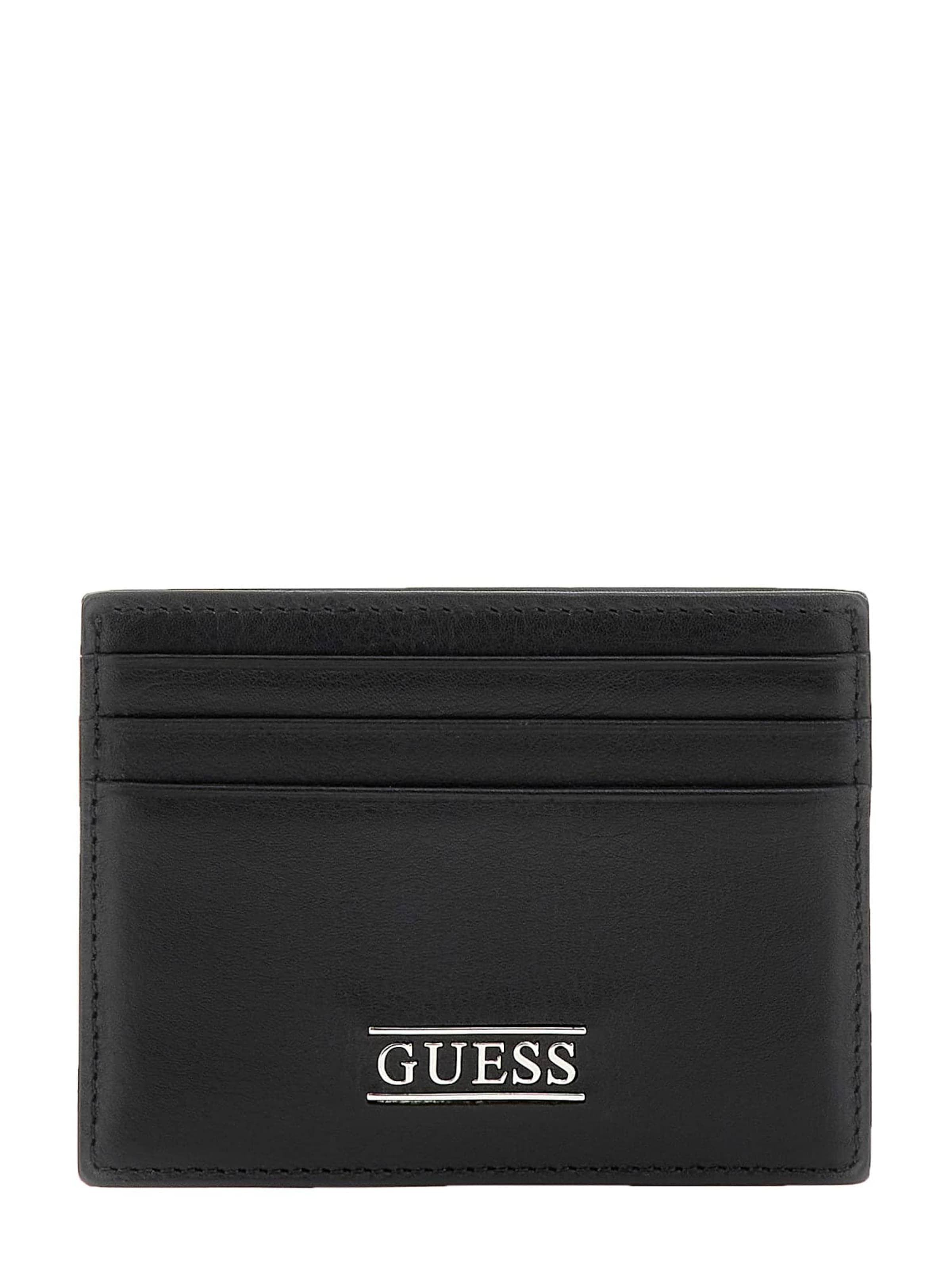 Etui 'New Boston' de la GUESS pe negru: față