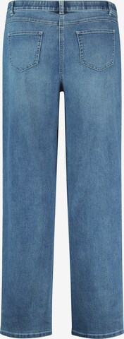 SAMOON Wide Leg Jeans in Blau