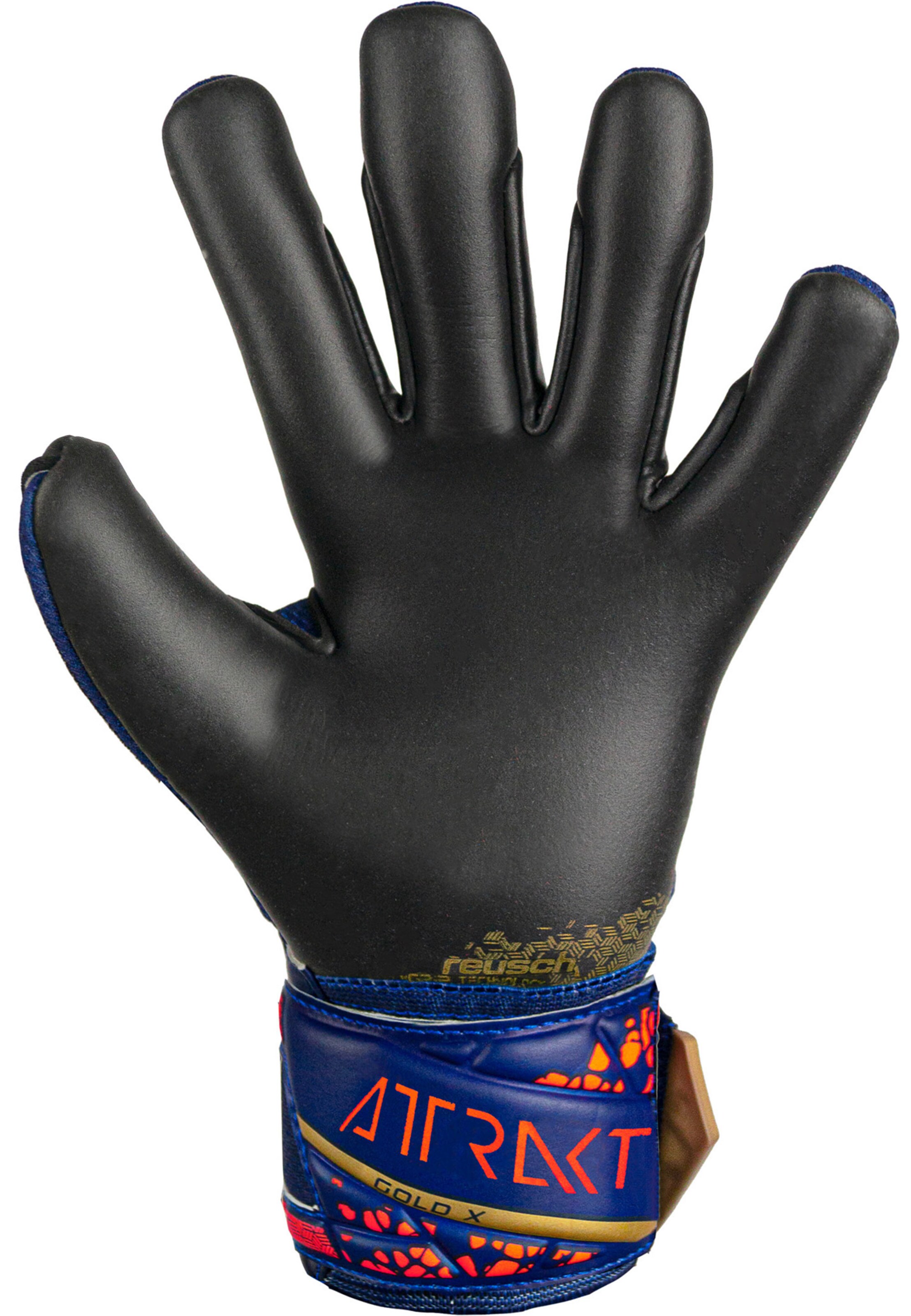 REUSCH Sporthandschoenen 'Attrakt Gold X Junior' in Blauw