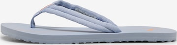 PUMA T-Bar Sandals in Blue: front