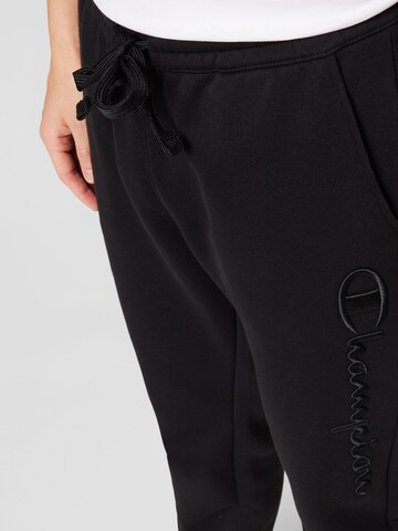 Champion Authentic Athletic Apparel Tapered Hose in Schwarz